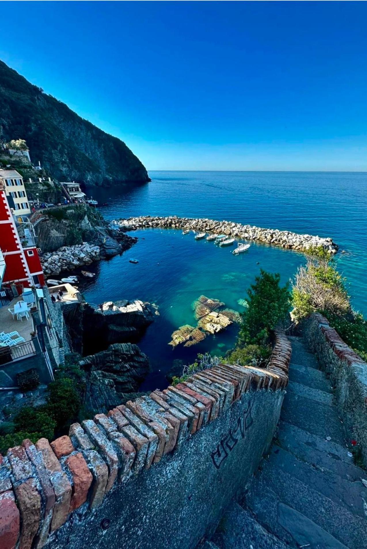 Compagnia Del Mare, Cinque Terre Full Apt X 2, Centro Storico,5 Minuti Dal Mare! Риомаджиоре Экстерьер фото